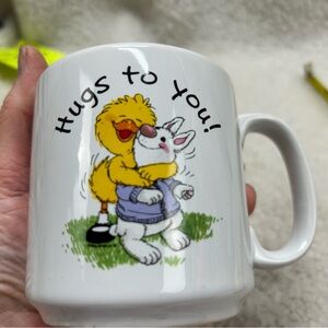 Suzy's Zoo 4" coffee cup Hugs to you! Current brand vintage 90's